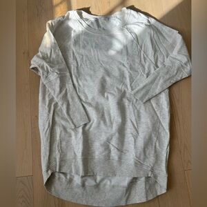 T.la cream long sleeve cotton. Tunic size L